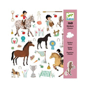 160 Adesivi Cavalli ,Djeco,eta 4-7 anni