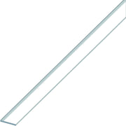 Alfer PROFILO BARRA PIATTA ALLUMINIO Argento Cromato mm. 25x2 mt. 1 5.00 pz