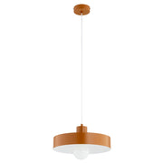 Lampada a sospensione minimal bronzo/bianco E27 15W NEVERA
