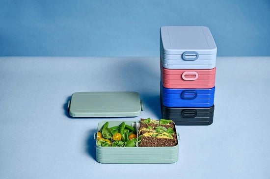 Lunchbox con separatore - 1500 ml - con parete divisoria
