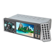 Trade Shop - Autoradio 1 Din Display Tft 4.1" Stereo 45wx4 Bluetooth Usb Aux Mp3 Media 4051ai -