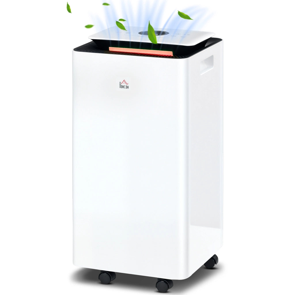 Deumidificatore Elettrico 12L/giorno ¨C Minimal ¨C 25x25x50,5cm Bianco