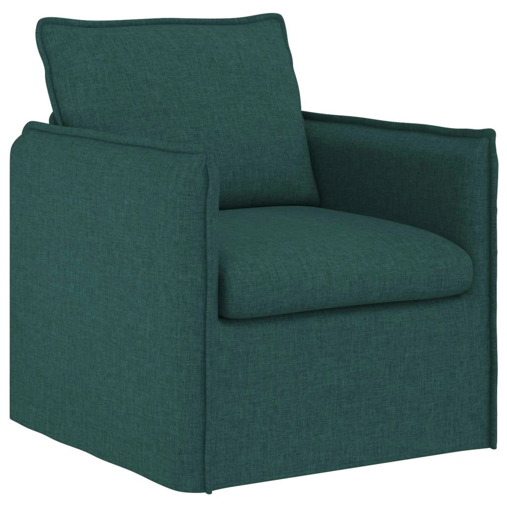 Set di divani 2 pcs Verde Scuro 196 x 82 x 85 cm Tessuto 3407614