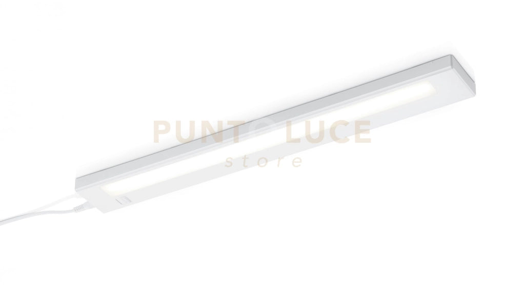ALINO REGLETTE LED BIANCA L.55 7W  700lm, 3000K COLORE BIANCO PIU INTERRUTTORE