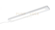 ALINO REGLETTE LED BIANCA L.55 7W  700lm, 3000K COLORE BIANCO PIU INTERRUTTORE