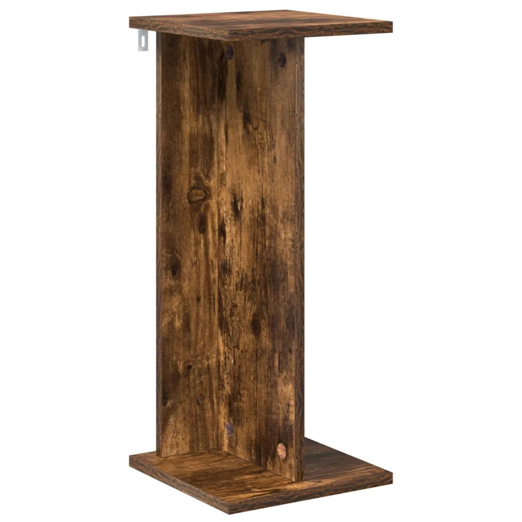 Supporto per piante 2 pz Rovere Fumo 25 x 25,5 x 60,5 cm 899667