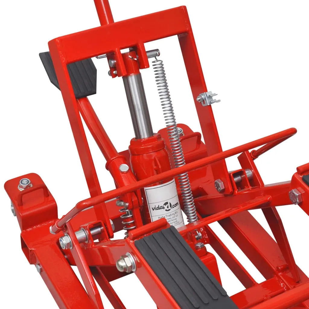 Martinetto Idraulico per Motociclette/ATV 680 kg Rosso CFW2541378