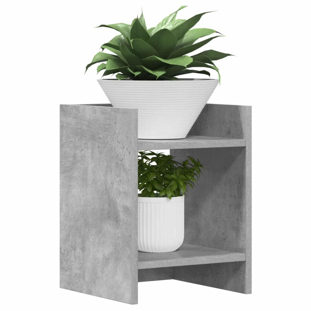 Supporto per piante 2 pz Grigio Cemento 30 x 30 x 40 cm 899617