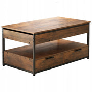 Couchtisch, braun 100x48x50 cm