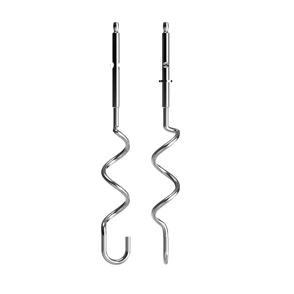 Imetec Sbattitore elettrico Crea&Crema, Fruste extralunghe, Ganci acciaio inox, 5 velocità, Funzione turbo, 500 W