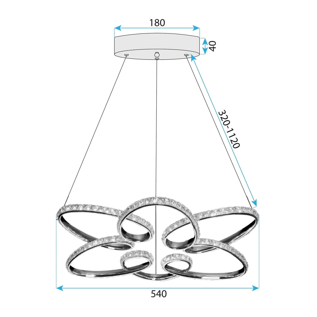 Lampada Led G001-cp Gold