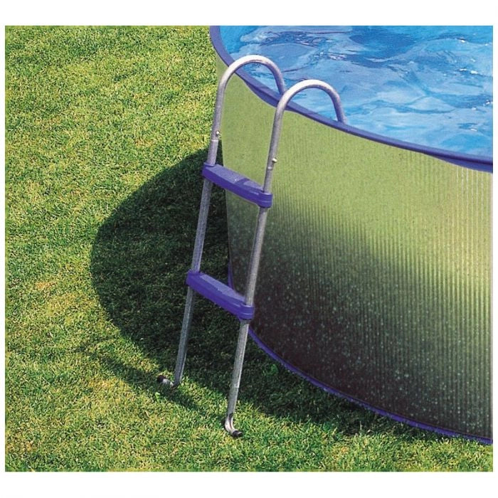 Scaletta a ponte GRE 2x2 gradini h 98 cm per piscine fuori terra