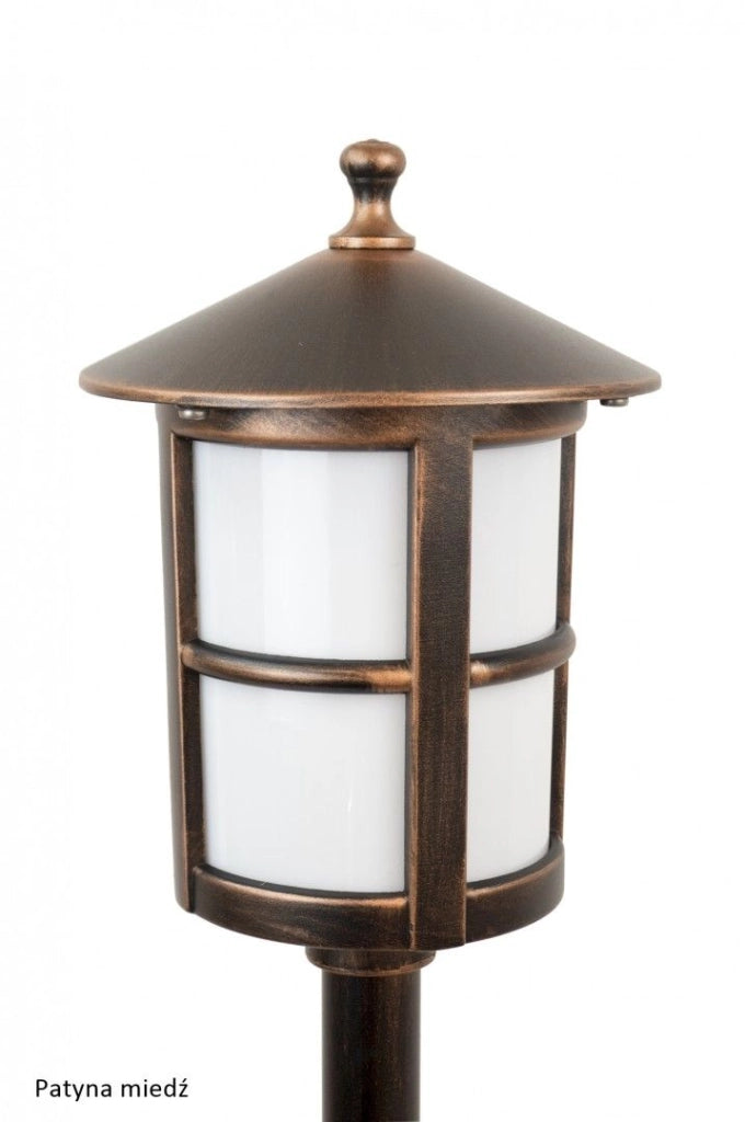 Paletto lampada giardino SU-MA Cordoba 101cm E27 nero IP23