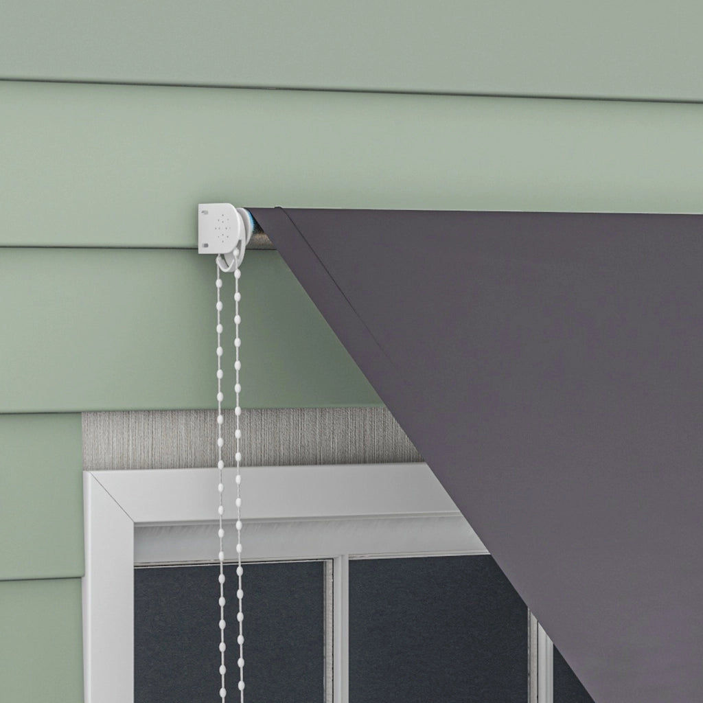 Tenda da sole retrattile regolabile ¨C Minimal ¨C grigio scuro 300x120 cm in alluminio e poliestere