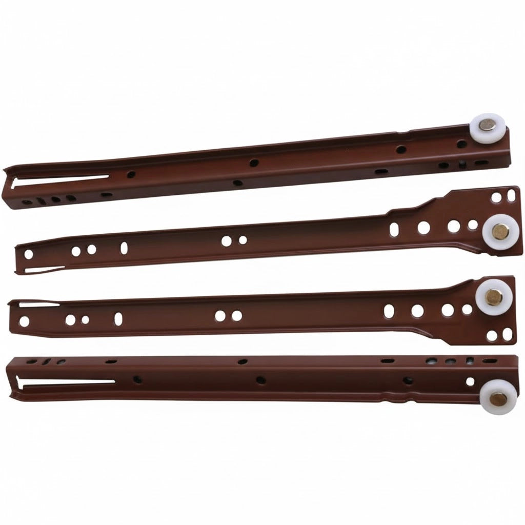 GUIDE PER CASSETTI 40 cm - Marrone