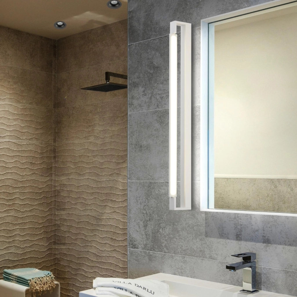 Applique da parete LED Dekster 36W 4000K bianca IP44 TK-Lighting