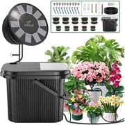 Irrigazione automatica alimentata da energia solare con 9 programmi per piante da giardino