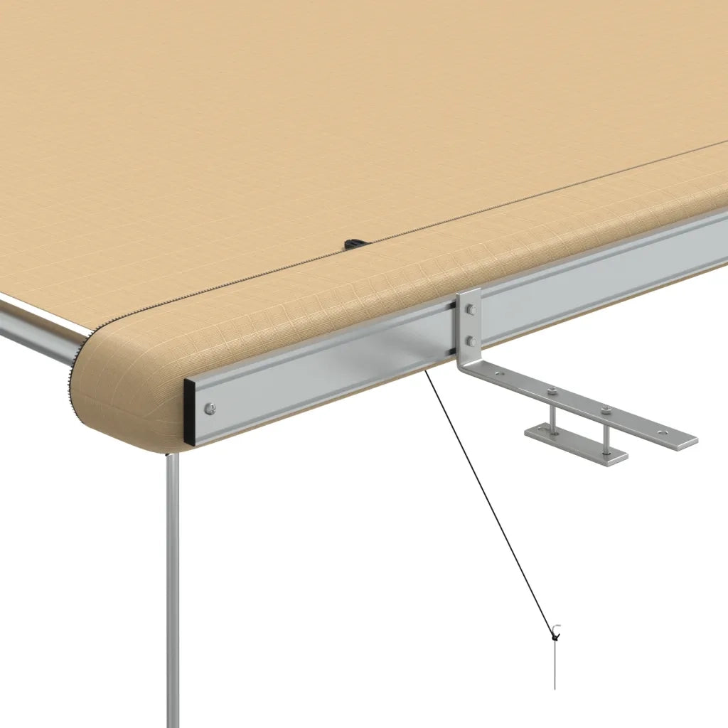 Tendalino per Camper e Roulotte 2x2,5x2,15 m Beige 148137