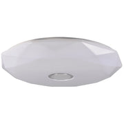 Plafoniera LED Polux Diamond 80W 80cm con telecomando