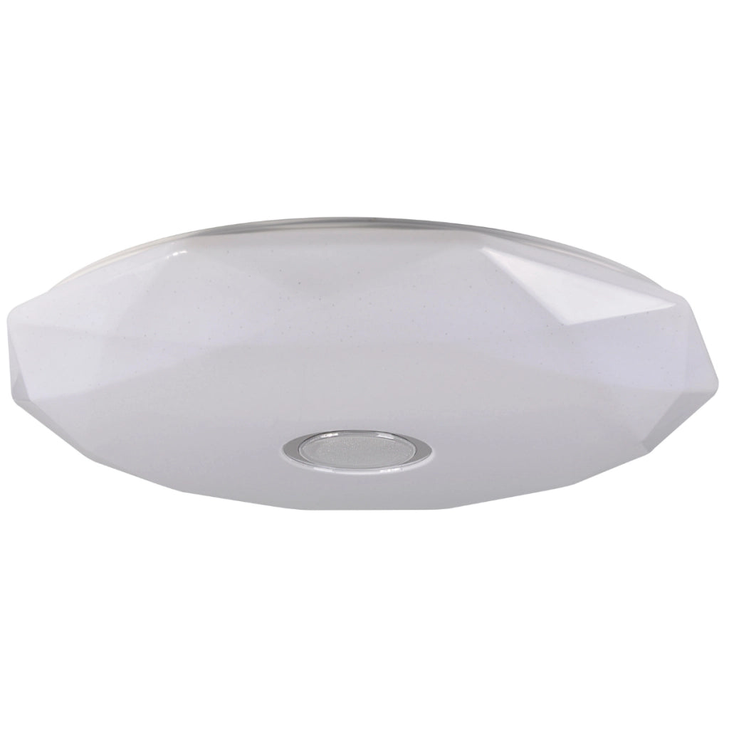 Plafoniera LED Polux Diamond 80W 80cm con telecomando