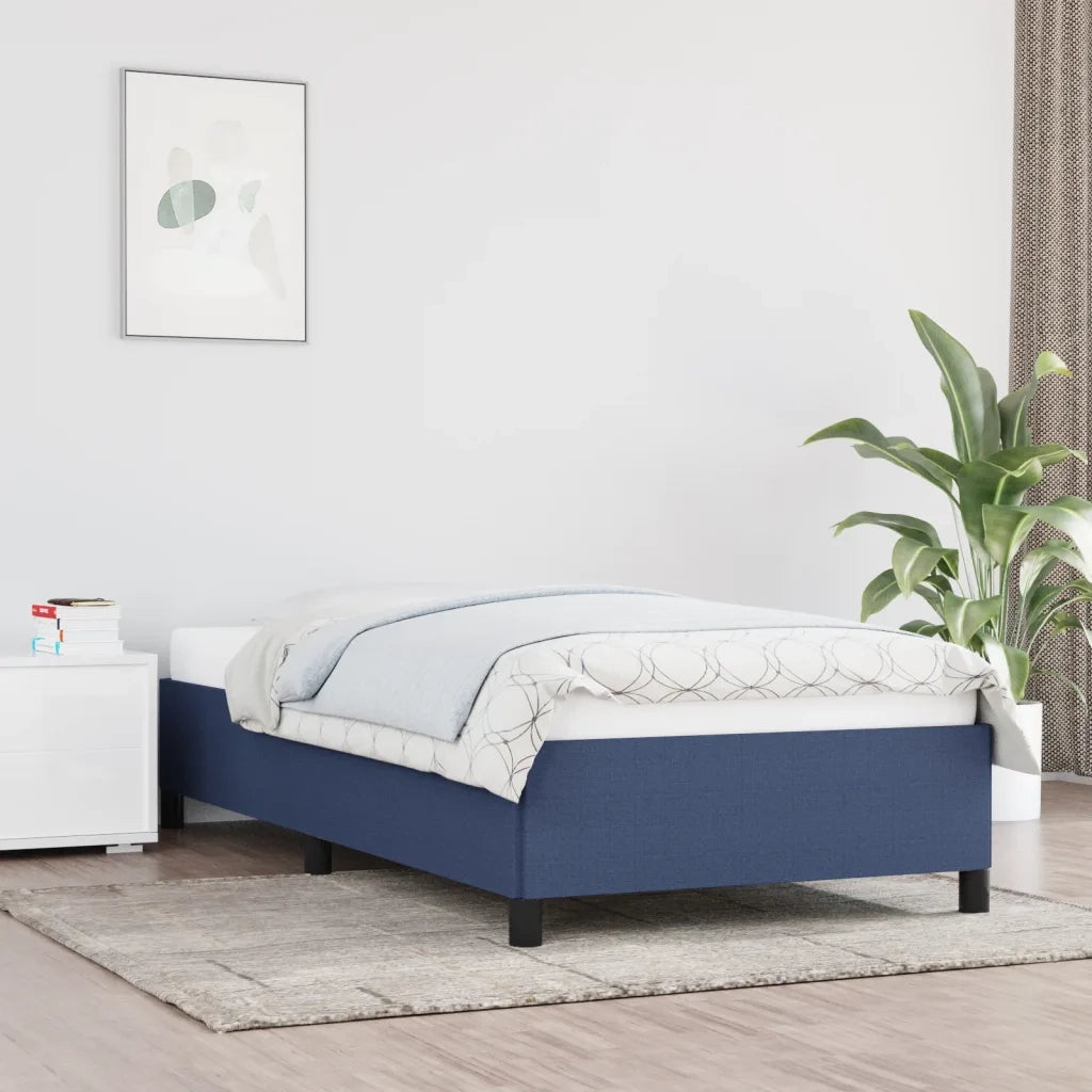 Giroletto senza Materasso Blu 80x200 cm in Tessuto 347024