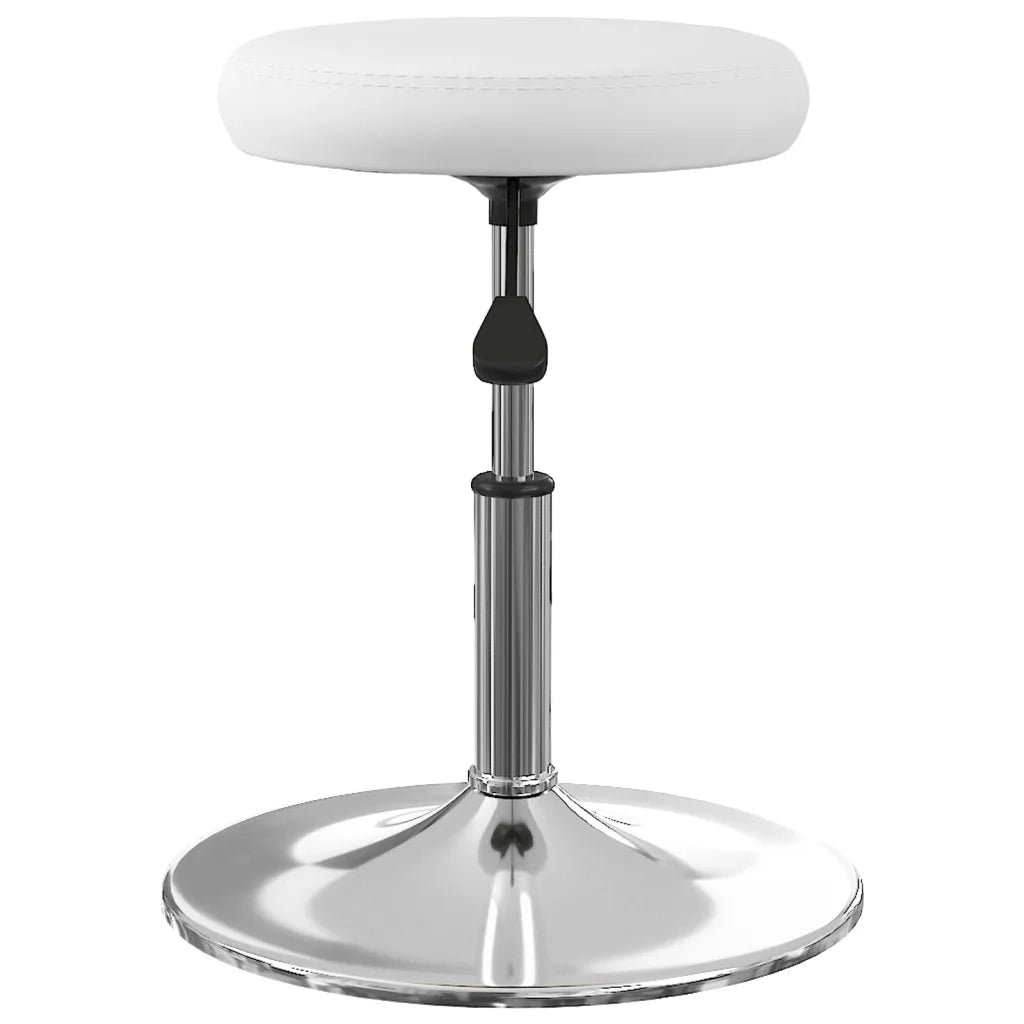 Sedie da Pranzo 2 pz Bianche in Similpelle 333077