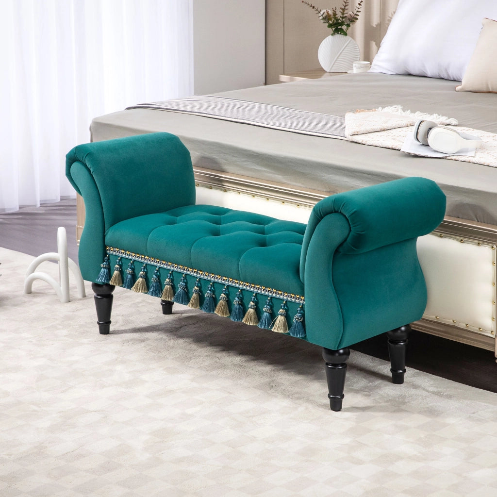 Divano imbottito ¨C Minimal ¨C Verde 117x40x58