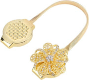 Clip per tenda con magneti in cristallo dorato 

Modello: 
Specifica tecnica: 
Codice prodotto:
