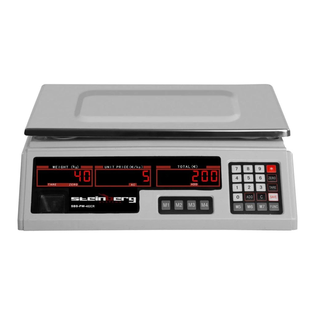 Bilancia per calcolo del prezzo - 40 kg / 2 g 14_0000066
