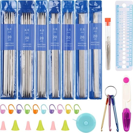 Set di spilli in acciaio inossidabile - 35 pezzi - 20 cm