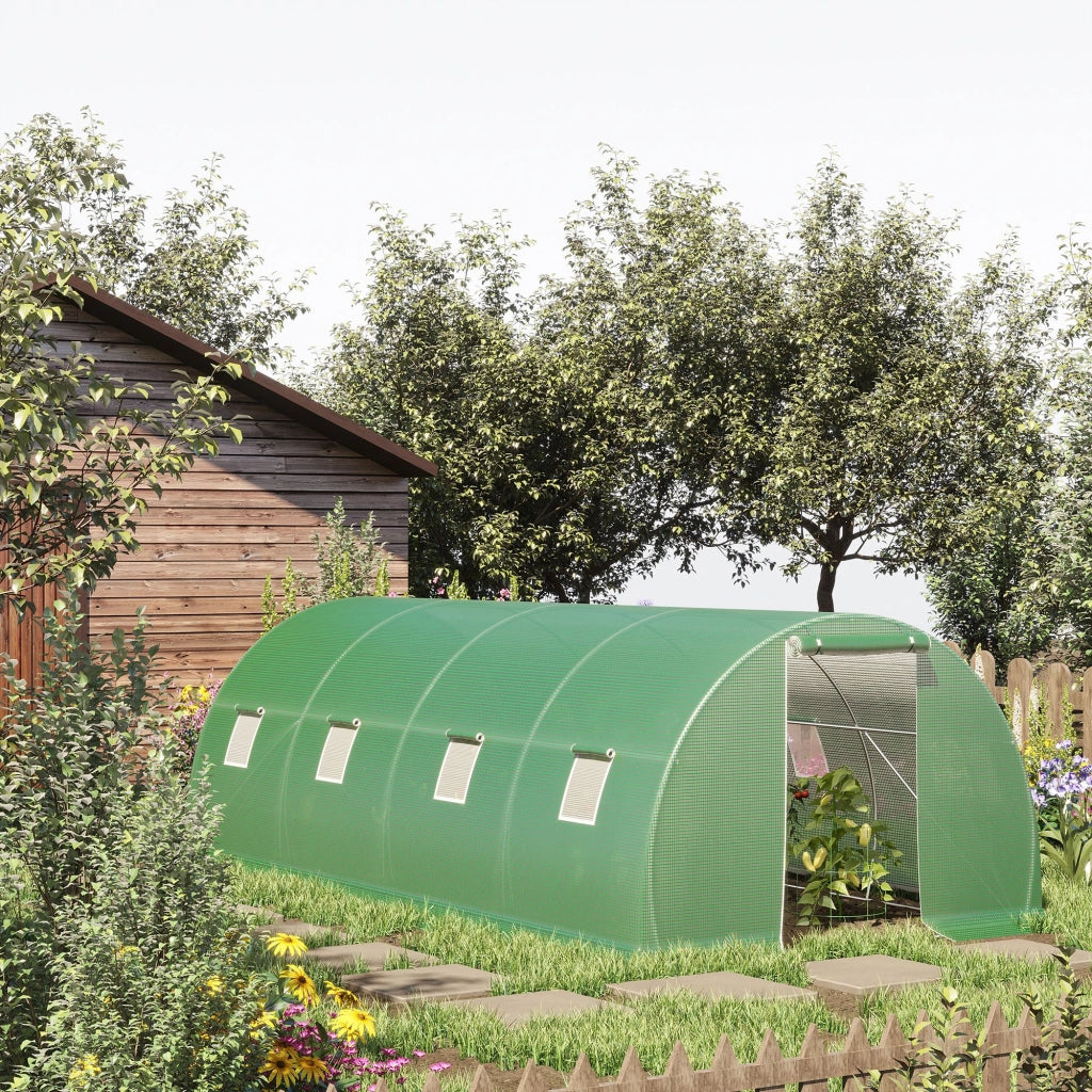 Serra da giardino ¨C zephmum ¨C verde, 6x3x2 m