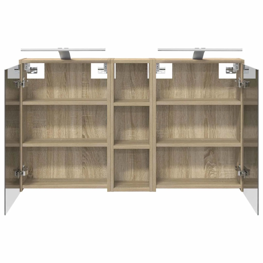 Set di Armadi da Bagno 3 pcs 106 x 16 x 62,5 cm 3403802