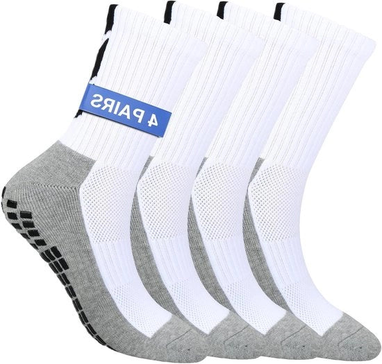 Sokke antislip per calcio - set da 4 paia per uomini e donne