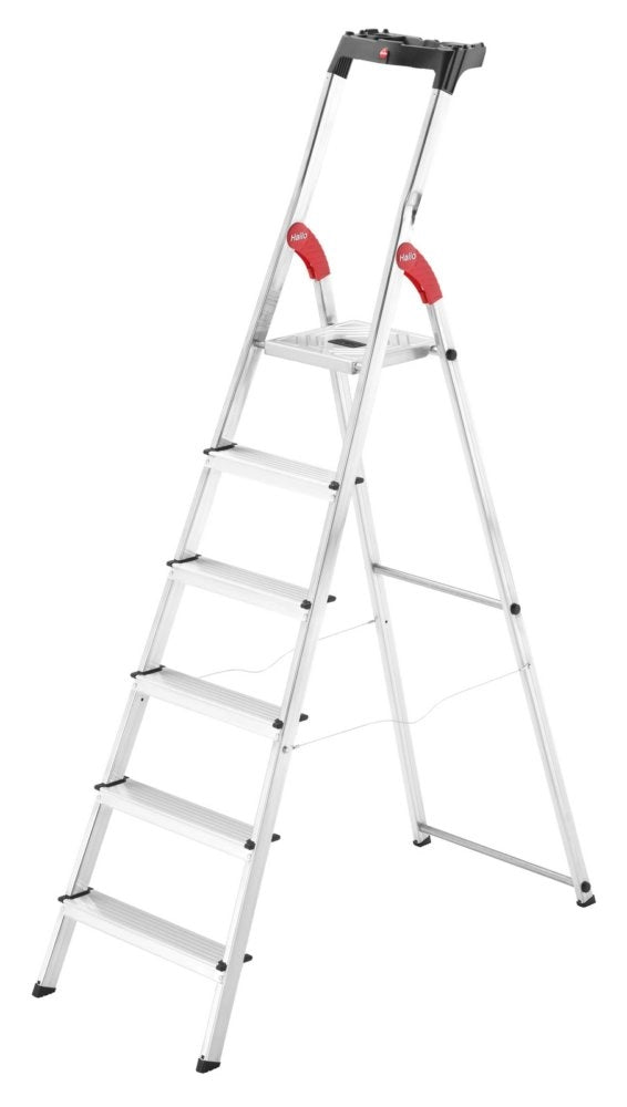 1pz hailo scala alluminio art.l60 6 gradini cod:ferx.22928