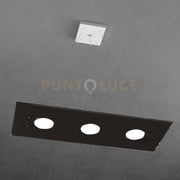 PATH SOSPENSIONE 3+2 LUCI BIEMISSIONE MARRONE 1141-S3 R+2-MA