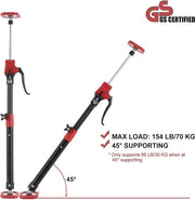 Supporto per attrezzi da terza mano - capacità 150 lbs, 0,6 m - 1,15 m