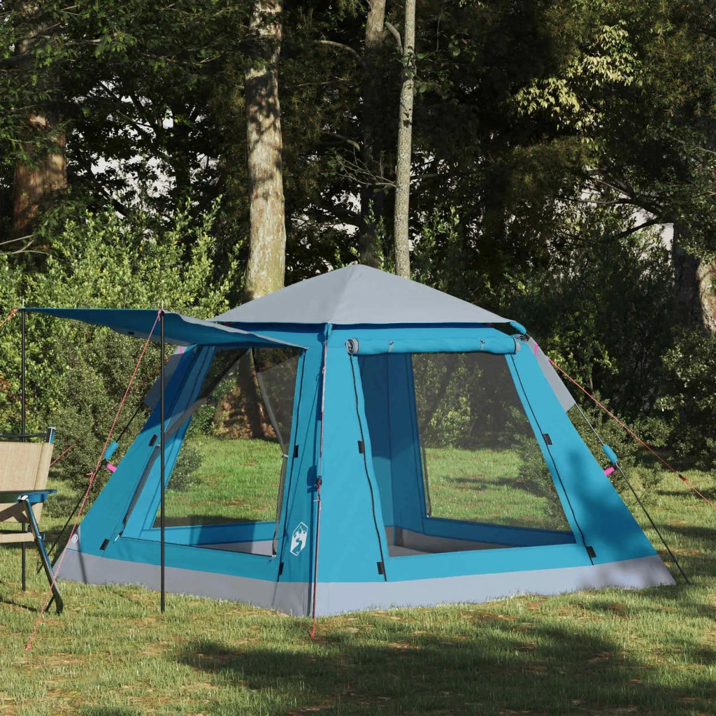 Tenda Istantanea con Catena per la Pioggia per 3 Persone con Rilascio Veloce 42008400