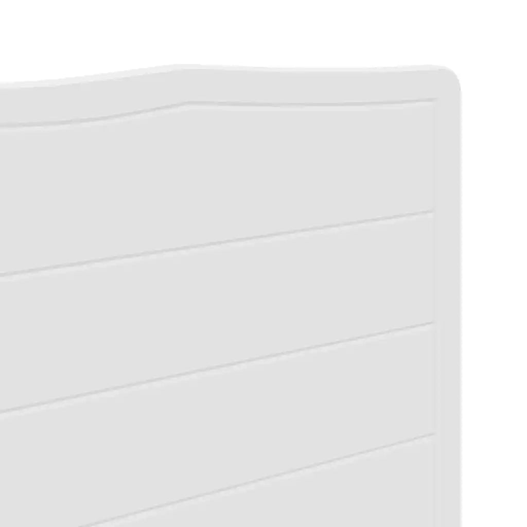 Testiera-Testata-Testiera Decorativa Bianco 135 cm Legno multistrato 172471