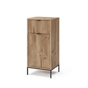 Vicco Mobile da bagno Quercia vichinga 40 x 87 cm con anta e cassetto