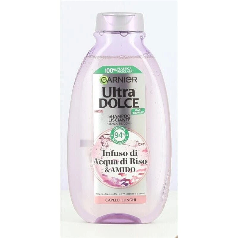 GARNIER SHAMPOO ULTRA DOLCE 300ML INFUSO ACQUA RISO E AMI
