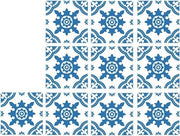 Tegelstickers per 10 pezzi, acqua e vapori resistenti e rimovibili - 20x20 cm