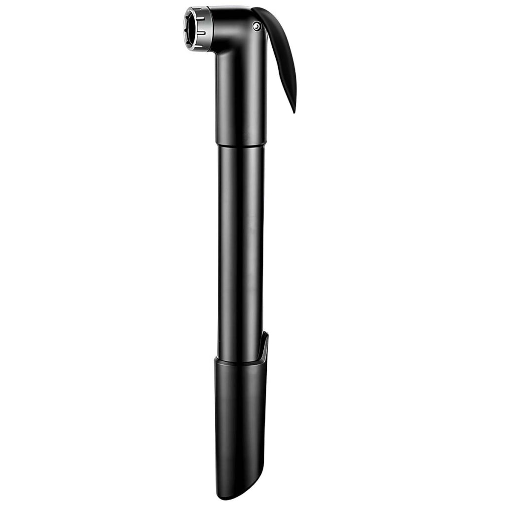 Mini Pompa d'Aria Manuale 23 cm Portatile Versatile e Pratica Nero Avizar