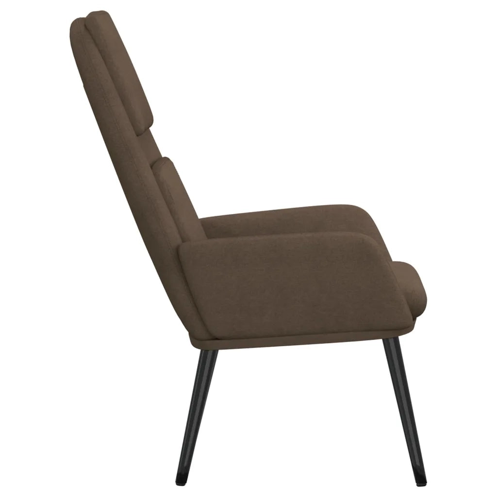 Sedia Relax Tortora in Tessuto 341321