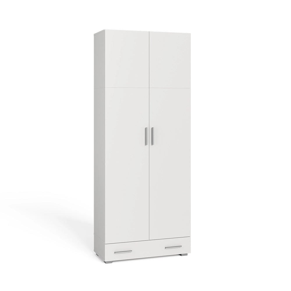 Vicco Scaffale per file Bianco 80 x 182.4 cm con cassetto