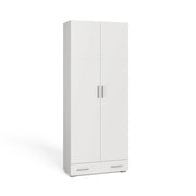 Vicco Scaffale per file Bianco 80 x 182.4 cm con cassetto