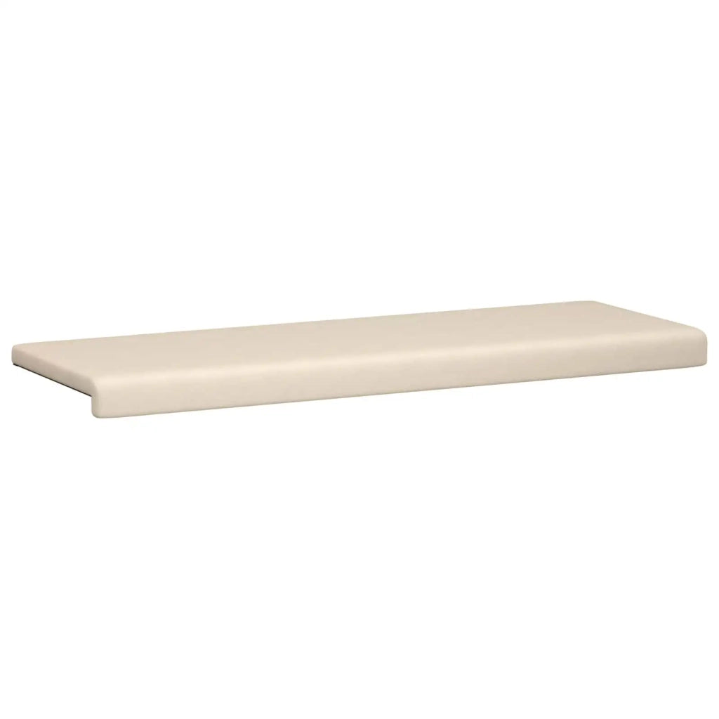 Cuscino per panchina Microfibra Beige Profondità 35 cm 42043365