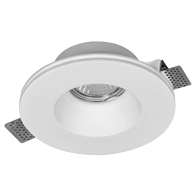 STRUTTURA IN GESSO INCASSO GU10 D.13CM SOFFITTO