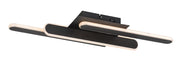 Plafoniera LED moderna nera CCT 18W Sindri Rabalux