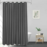 Douchegordijn antischimmel 1 pezzo antracite 80 x 200 cm