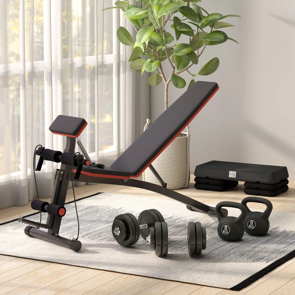 Kettlebell 8 kg ¨C Minimal ¨C Nero 22x17x24 cm
